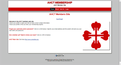 Desktop Screenshot of ahct.echapters.com